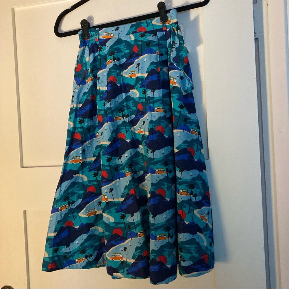 Printed Skirt